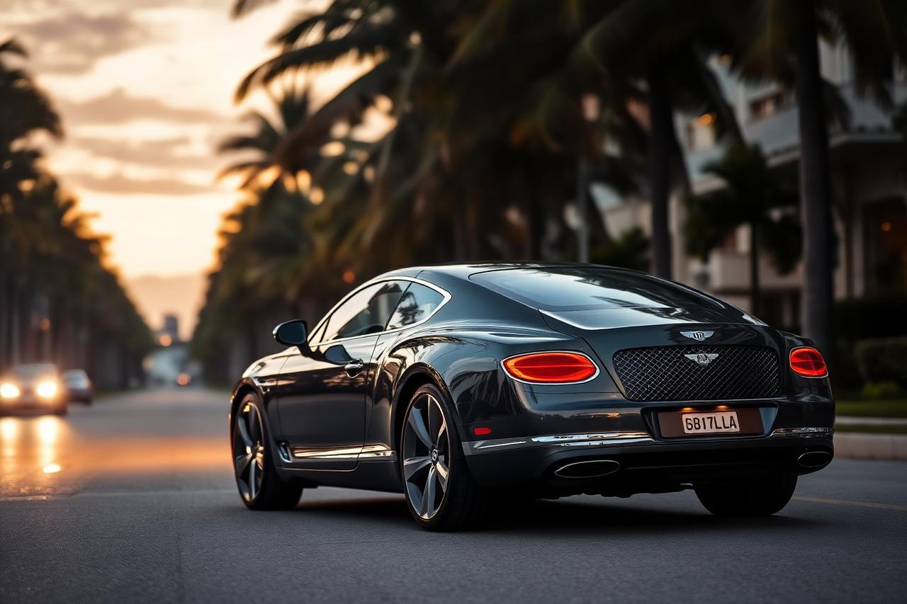 Bentley Continental GT available from KEY'D Miami